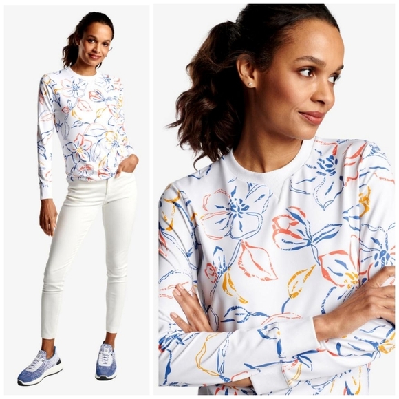 Peter Millar Birdie Short Putt Sporty Sweatshirt - Picture 1 of 6